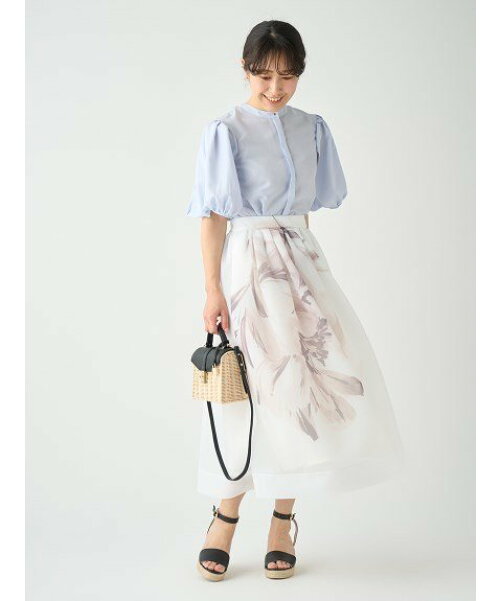 CELFORD｜大花柄ダブルラッセルボリュームスカート | Rakuten Fashion(楽天ファッション／旧楽天ブランドアベニュー)HN5446